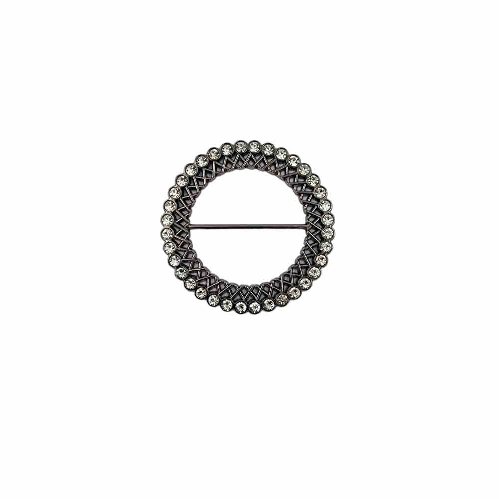 Pump Buckles - Annie - Crystal Clear Diamante