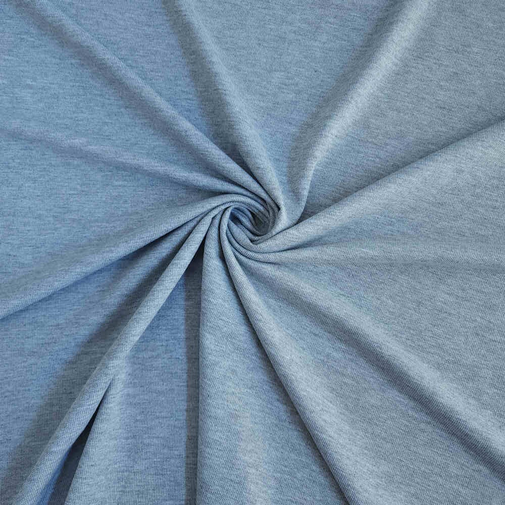 Unbrushed Poly Tracksuiting – Light Grey | Curtain Dream