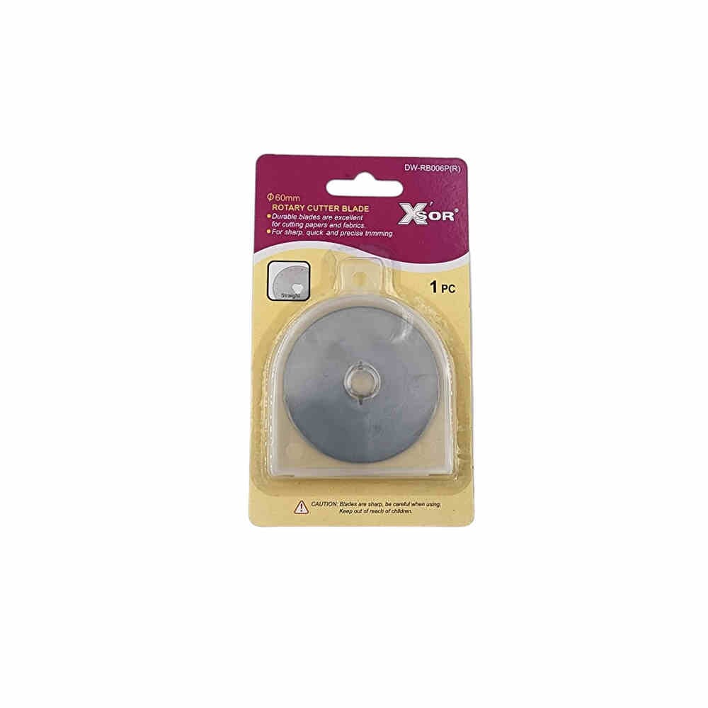 Xsor Rotary Cutter Blade – 60mm | Curtain Dream